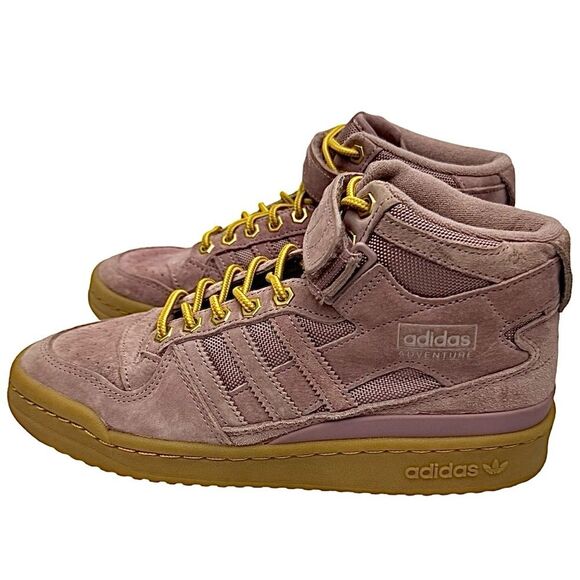 Adidas Originals Womens Size 7 Forum Mauve Pink Magic Sneaker Shoes Pre-Owned - Picture 7 of 11